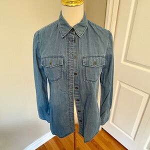 Banana Republic Soft Wash Chambray Shirt